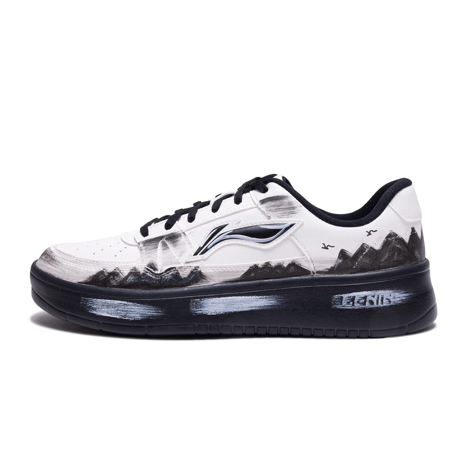 Li Ning Январь 1.0 Износостойкие Легкие Устойчивые к истиранию И Легкие Низкие Кеды для скейтборда Мужские AGCV493-2(Команда893-) 41.5
