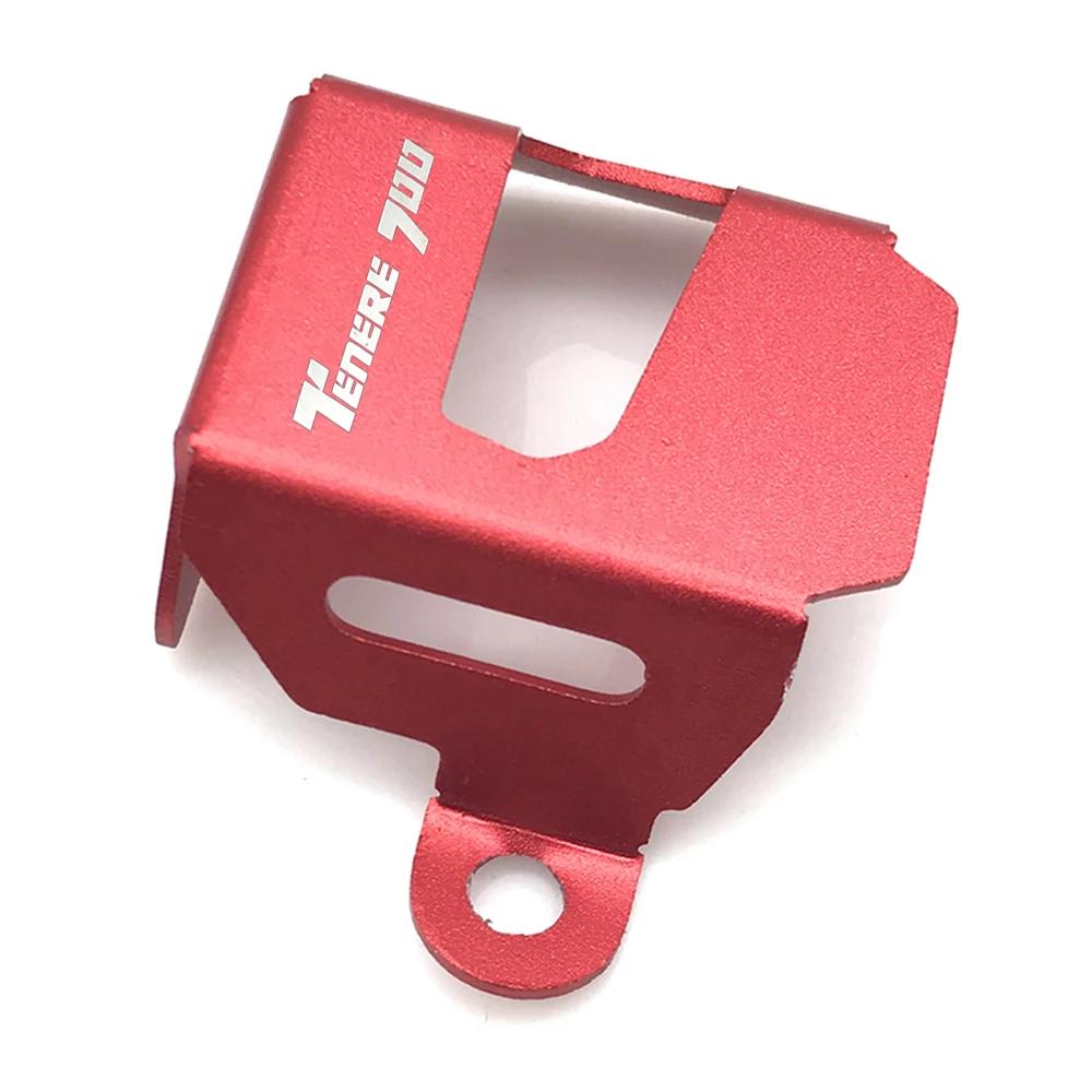 Motorcycle Rear Brake Pump Fluid Reservoir Oil Cap Guard Cover For YAMAHA XTZ700 TENERE 700 Tenere700 T7 XT700Z -