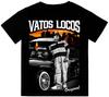 Vatos Locos Original Low Rider T-Shirt Print On Shaka Wear Heavyweight Tee Unisex T-Shirt