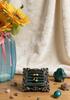 Victorian Style Black & Gold Frame Earrings, Ring, and Jewelry Holder Display