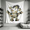 Sheepworld Wall Tapestry Aesthetic Wall Hanging Printed Fabric Blanket Decorative Tapestries for Bedroom Living Room Home Decor