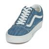 Vans Old Skool Retro Versatile Low Top Kids Skate Shoes Kids Sneakers Blue White VN000CR5Y6Z1
