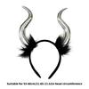 Contemporary Devil Horn Headpiece Comfortable Cosutme Headbands For Theatrical Performances Cosplay Enthusiasts