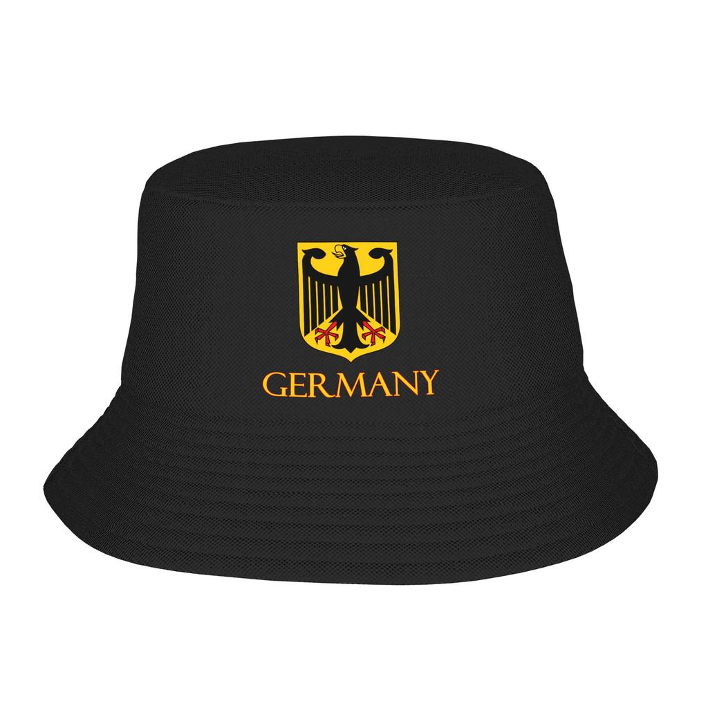 GerUnisexy Flag Bucket Hat For Unisex Women  FisherUnisex Hats Fashion Beach Travel Caps Soft Fold Outdoor Graphic Visor Hats