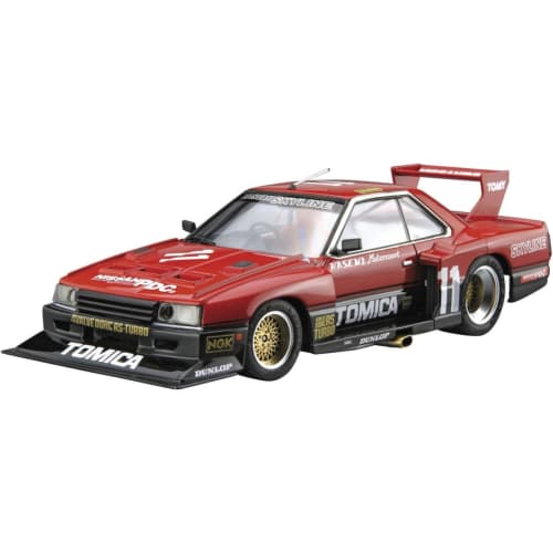 Aoshima Bunka Kyozai 1/24 The Model Car Series No. 11 Nissan KDR30 Skyline Super Silhouette '82 Plastic Model (Automobile)