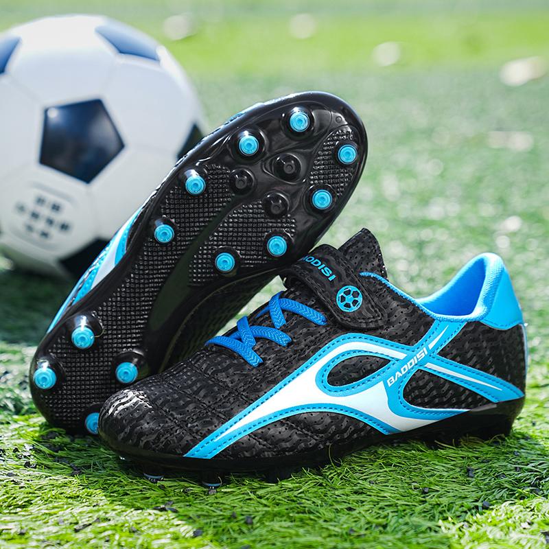 Children Football Shoes Grass Society Indoor Training Original Boys Soccer Shoes Cleats Non Slip Kids Football Field Boots New