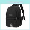 Minimalist Letter Style Printed Backpack Outdoor Travel Bag Student Schoolbag