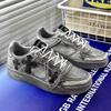 2025 Four-season High-quality Sports Board Shoes, Leather Surface, Low-top Thick-soled Live Broadcast, Retro and Old German Training Casual Shoes for