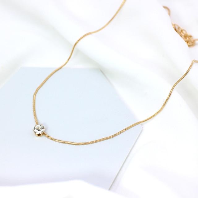 Kpop Damen Halskette Goldfarbene Choker-Halsketten Dünne Kette am Hals Minimalistischer Anhänger Schmuck Chocker Kragen für Mädchen