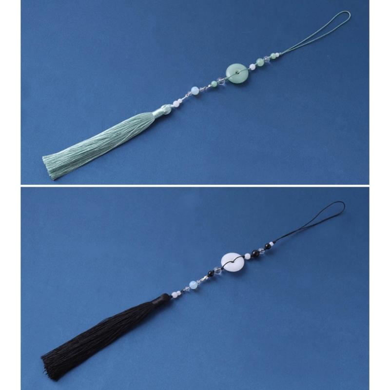 Hanfu Tassels Pendant Versatile Waist Pendants Imitation Jade Charm Adornment