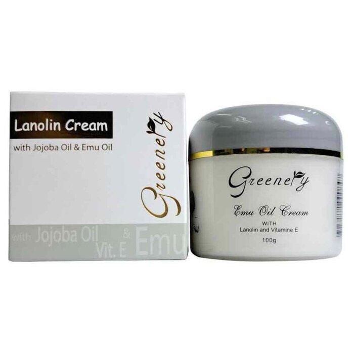 Greenery Pure Lanolin Cream With Emu Oil & Jojoba Oil