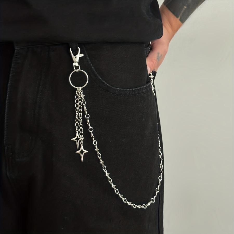 [Minimalist | Starburst] 1pc Minimalist Starburst Pant Chain | Hollow-Out Vintage Design | Casual Party Gift for Men