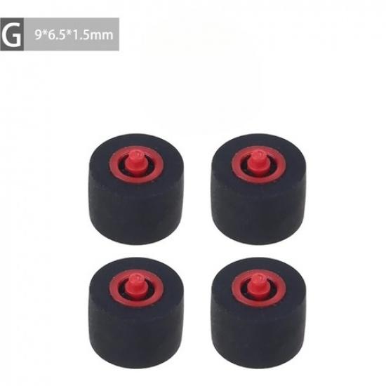 4PC/Set Tape Recorder Pinch Roller for Sony Akai Pioneer Cassette Pulley Player