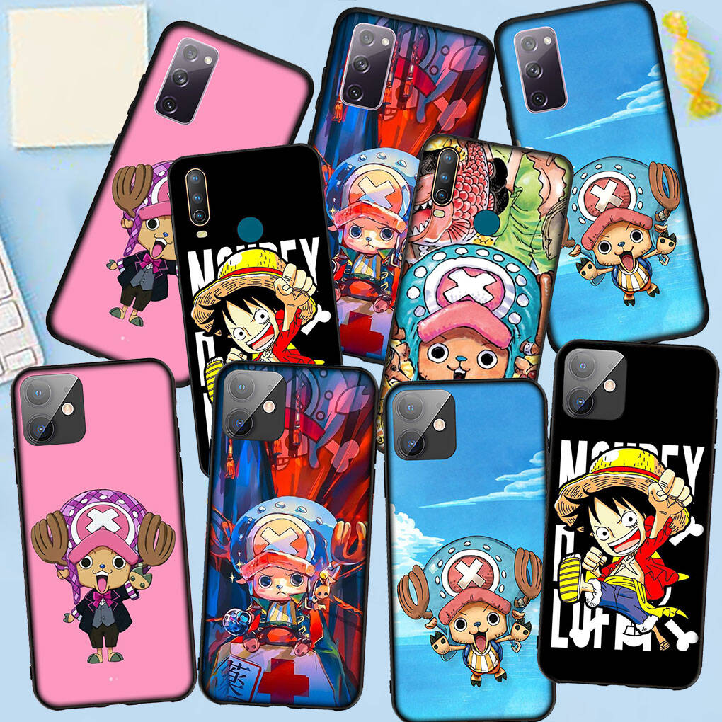 Case for iPhone 17 15 16 Plus Redmi Note 14 12 11 13 Pro Max Huawei P30 P20 Lite OPPO A60 A40 A80 A38 A54 Tony Chopper Silicone One Pieces Luffy Cover