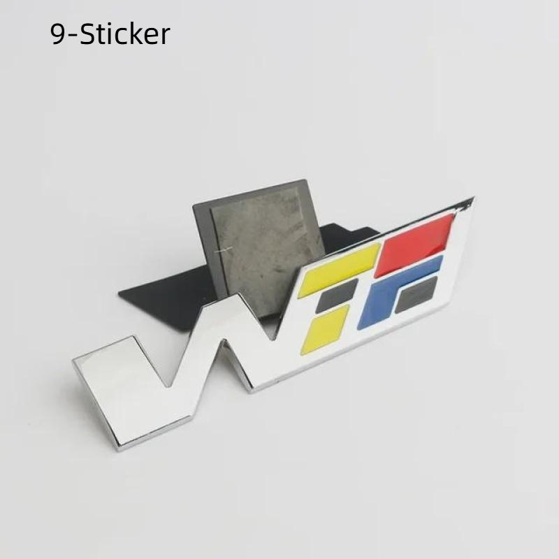 

Металлическая наклейка на крыло автомобиля, решетка радиатора для V-образного логотипа Deville BLS SRX XT5 STS XTS ATS CT5 CT6 CTS 9-Sticker