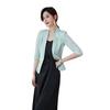 Chiffon Casual Net Red Small Suit Coat Women's Summer Thin Small Short Coat Mesh Temperament Small Suit