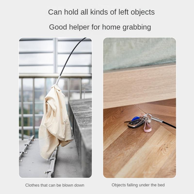 Badezimmer Abflussreiniger Artefakt Greifhaken Stahlfederwerkzeuge Rohr Fremdkörperklemme Rohrreiniger Haushaltsreinigungswerkzeuge