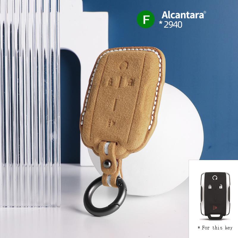 For Chevrolet Silverado 1500 2500 3500 Colorado Tahoe Suburban GMC Sierra Canyon Car Key Case Cover Shell Keychain Accessories