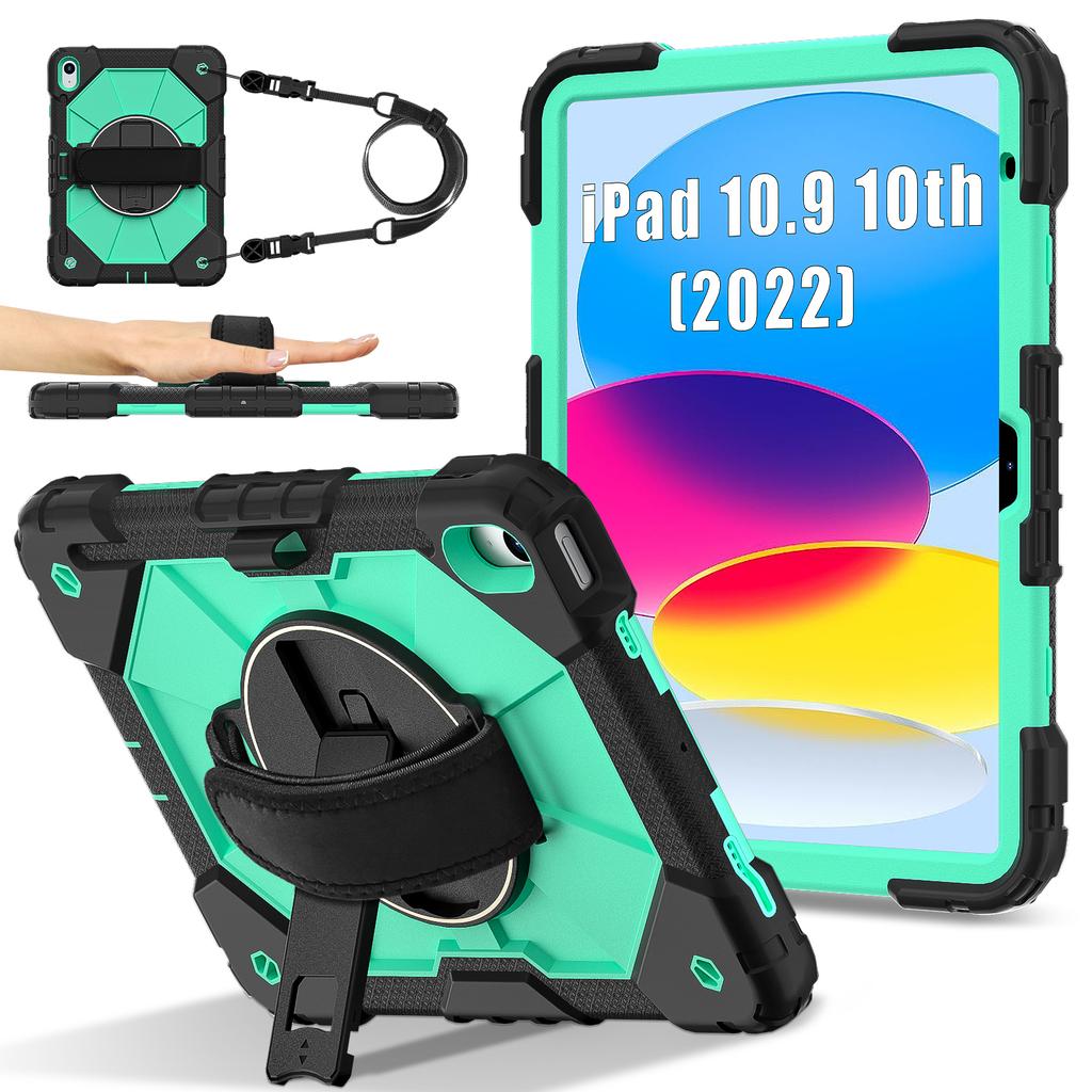 Panzer Hülle für IPad A16 11. 2025 10. 10.9 2022 Mini 7/6 Kinder Ständer Stoßfest Tablet Hülle für IPad Air 11 10.9 Pro 11 Air 13