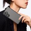 For Samsung Galaxy S24 FE Case with Screen Film WANLONFENG FD Series Skin Touch TPU PC Phone Back Cover