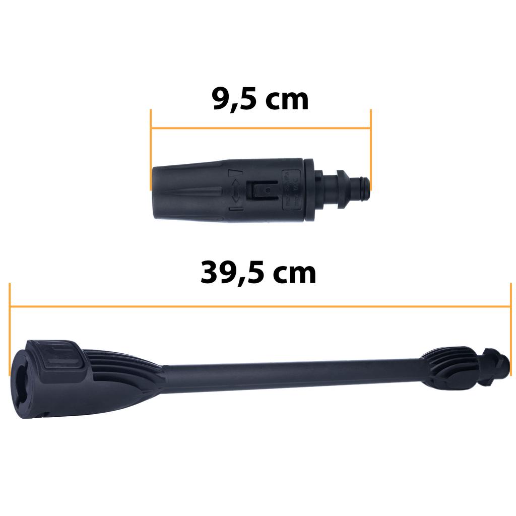 Buse Vario - réglable pour nettoyeur haute pression Kärcher K2 K3 K4 K5 K6 K&