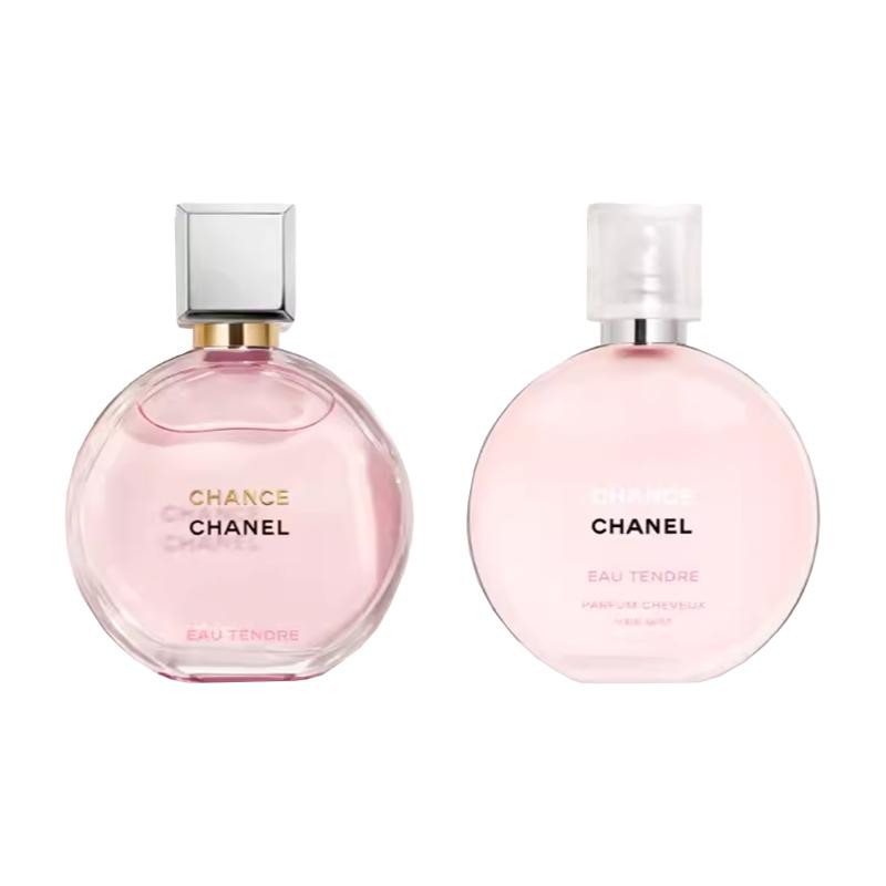 CHANEL Fragrance Duo - Chance Eau Tendre Eau De Toilette + Hair Mist Perfume 35ml +Hair Fragrance Mist 35ml