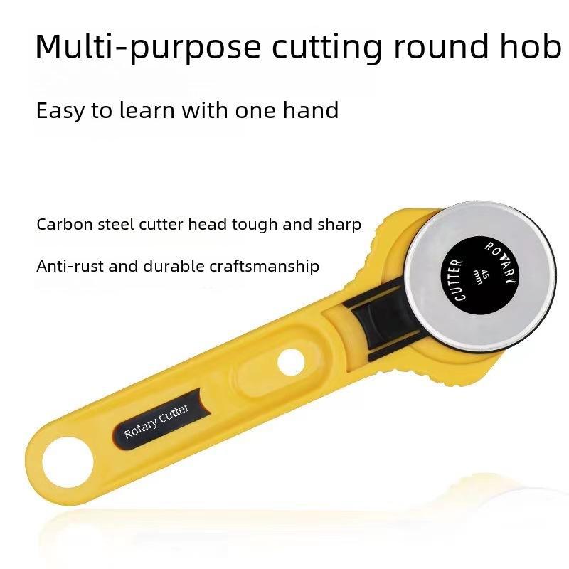 

28mm Circular Blade Rotary Cutter for Leather Patchwork and DIY Crafting. 28MM hob