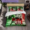 Cristiano Ronaldo Themed Bedding 3Pcs Duvet Cover Set Decorative Bed Linen For Teen Room Home Decoration