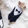Hund Smoking Anzug Kostüm Haustier Katze Hund Hochzeit Geburtstagsparty Formelles Hemd Mit Fliege Für Welpen Kleine Mittlere Hunde Kostüm Kleidung
