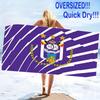 RSC Anderlecht Print Beach Towel, Large Soft Quick Dry Towel for Beach Camping Swimming