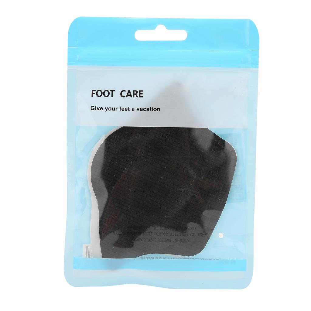 SelfAdhesive Heel Grips Liner NonSlip Shoe Heel Pads Foot Care Protector Grips Liners(Black )