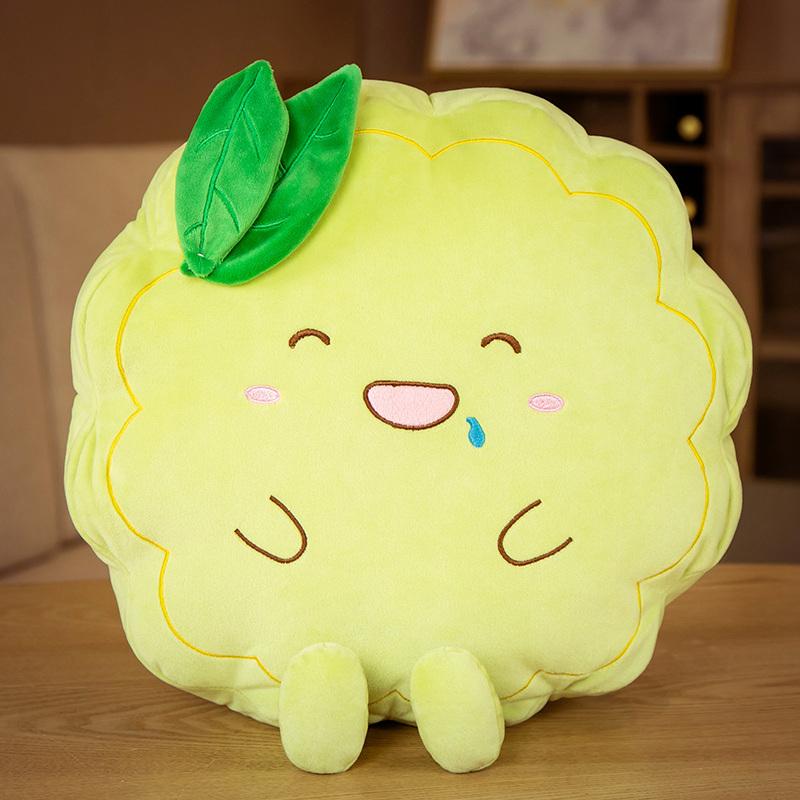 Mid-Autumn Festival Cartoon Round Moon Cake Plush Pillow Doll Soft Colorful Sleeping Cushion Creative Birthday Gift Christmas