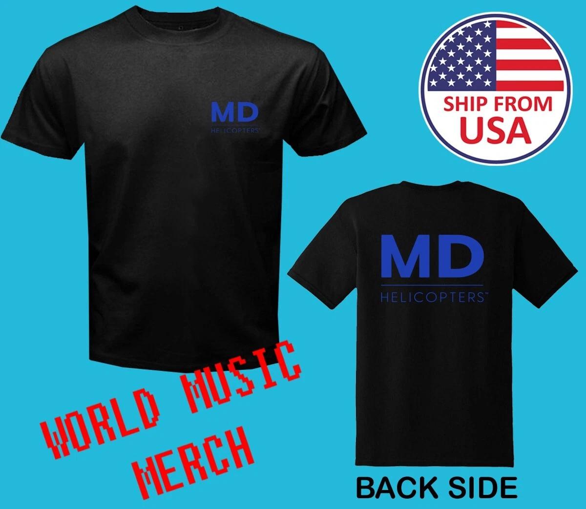 MD Helicopters Men s Black Size S-5XL 3XL