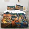 Bedding Classic Band Duvet Cover Pillowcase Home Bedroom Decor 135x200cm Microfiber Bedding 2/3 Piece Set, Gift.