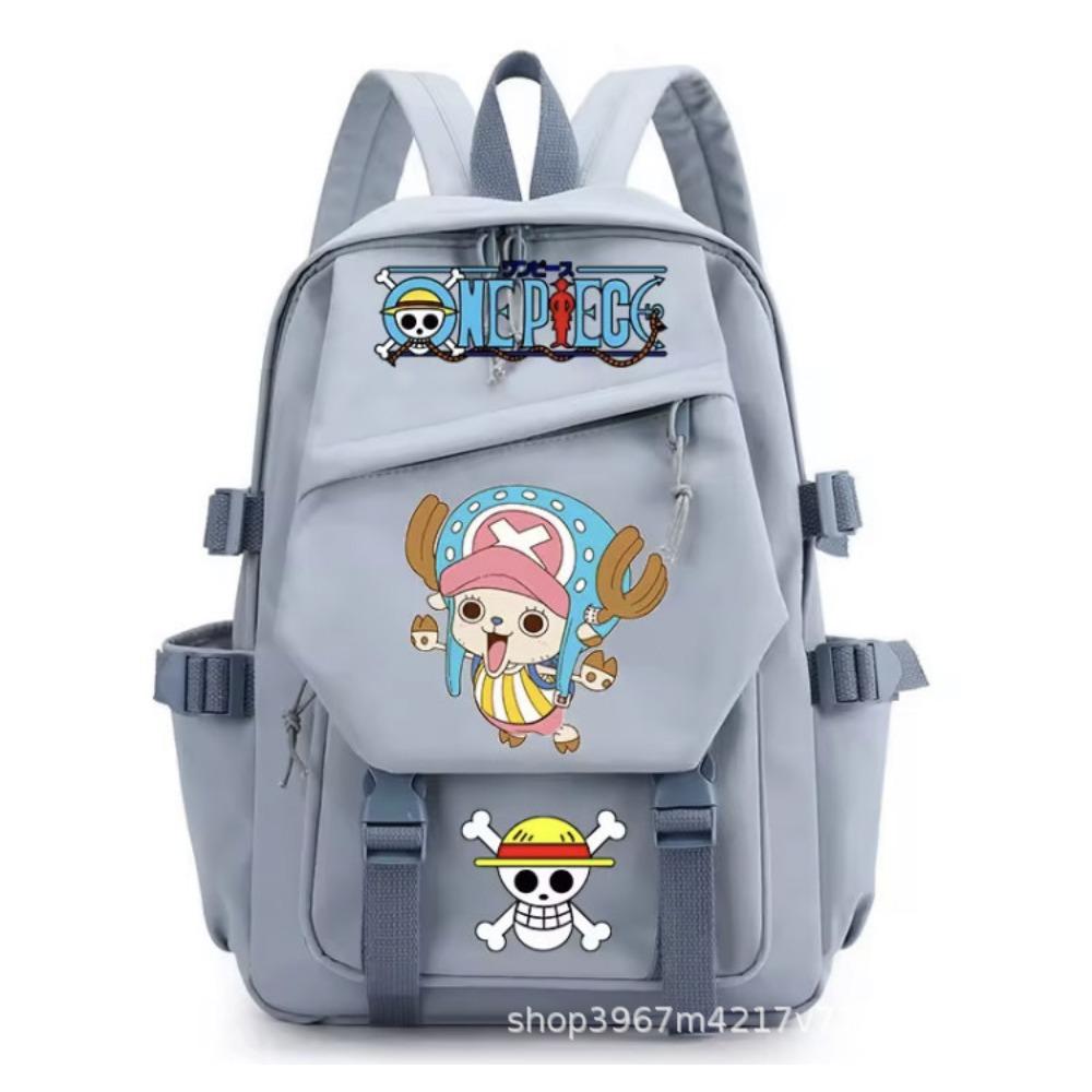 ONE PIECE High School Junior High School Student Elementary School Bag Luffy Fashion Trend Large Capacity Teen Backpack