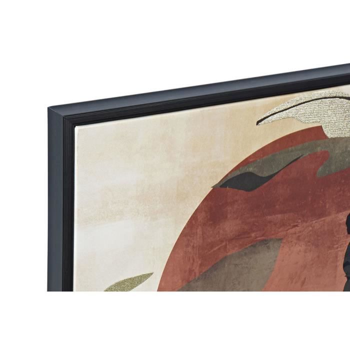 Objet décoratif - Cadre vase colonial - 2 unités - Couleur neutre - Style élégant