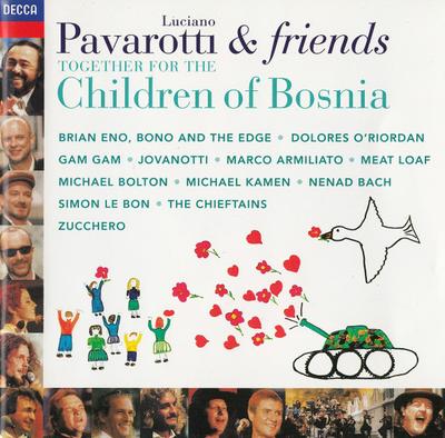 CD PAVAROTTI & FRIENDS - For The Children Of Bosnia 4521002 Decca 1996 Europe Rock Used