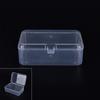 Small Transparent Plastic Storage Box Clear Square Multipurpose Display