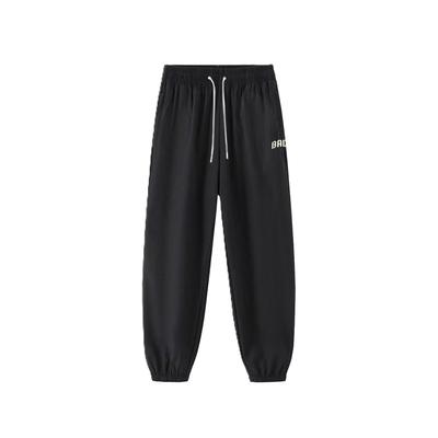 Atmungsaktiv Bequem Vielseitig Buchstabe Laufen Basketball Freizeit Schnürung Sporthose Unisex Hosen ASCT335-1