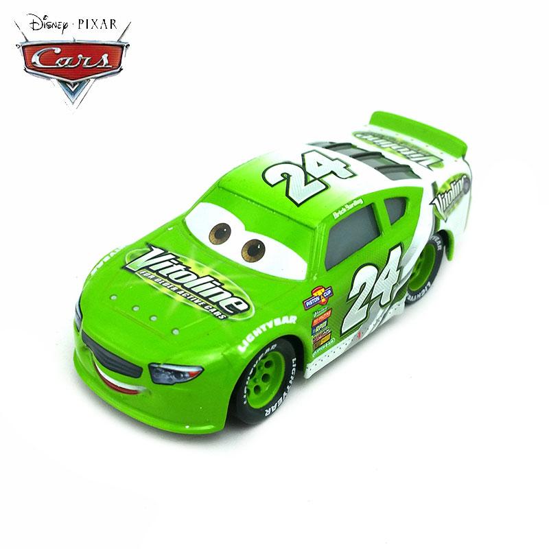 Pixar Cars Nr. 86 Nr. 74 Nr. 58 Nr. 61 Nr. 35 Nr. 90 Nr. 74 Metall-Druckguss-Modellauto Auswurf-Rennserie Set Kinderspielzeug