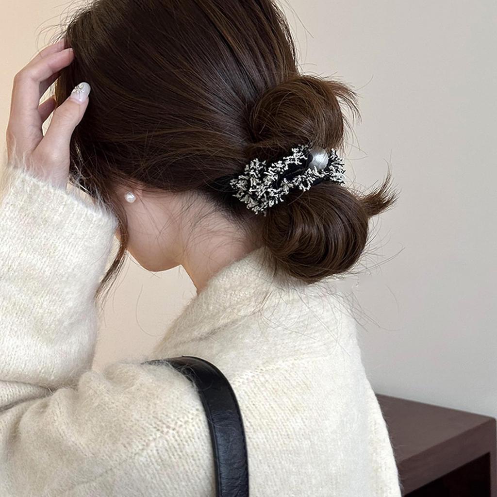Natunofu Pearl Hair Hair Accessories for Stylish Hair Cute Pearl Hair Accessories for Black Hair Accessories for Hair High Set of Perfect for and