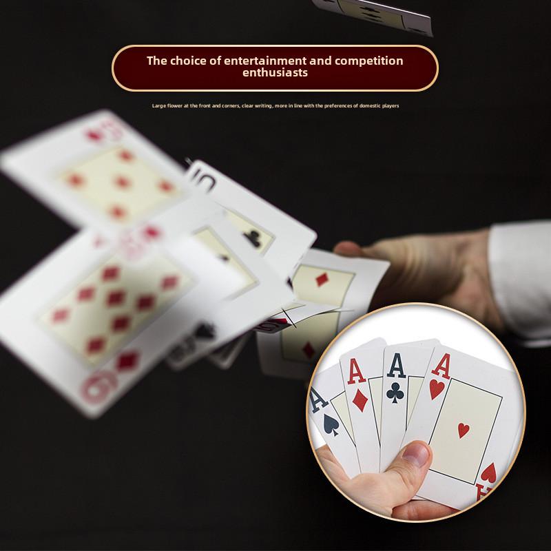 Premium Plastic Poker Cards Waterproof Thickened Anti-wear Bridge Playing Cards