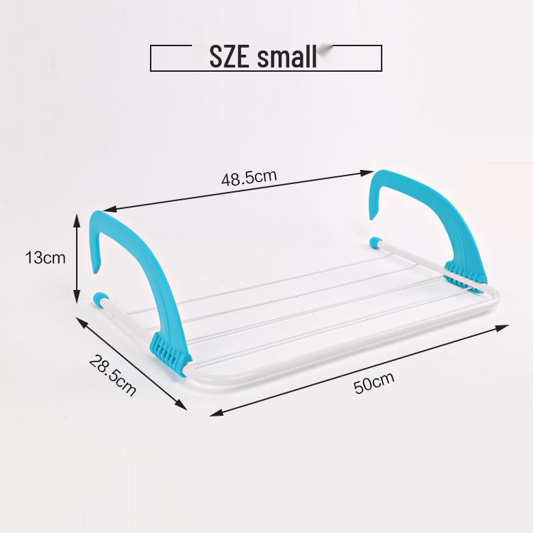 Multi-Use Clothes & Towel Drying Rack for Radiators, Bathrooms, Balconies, and Outdoor Spaces.