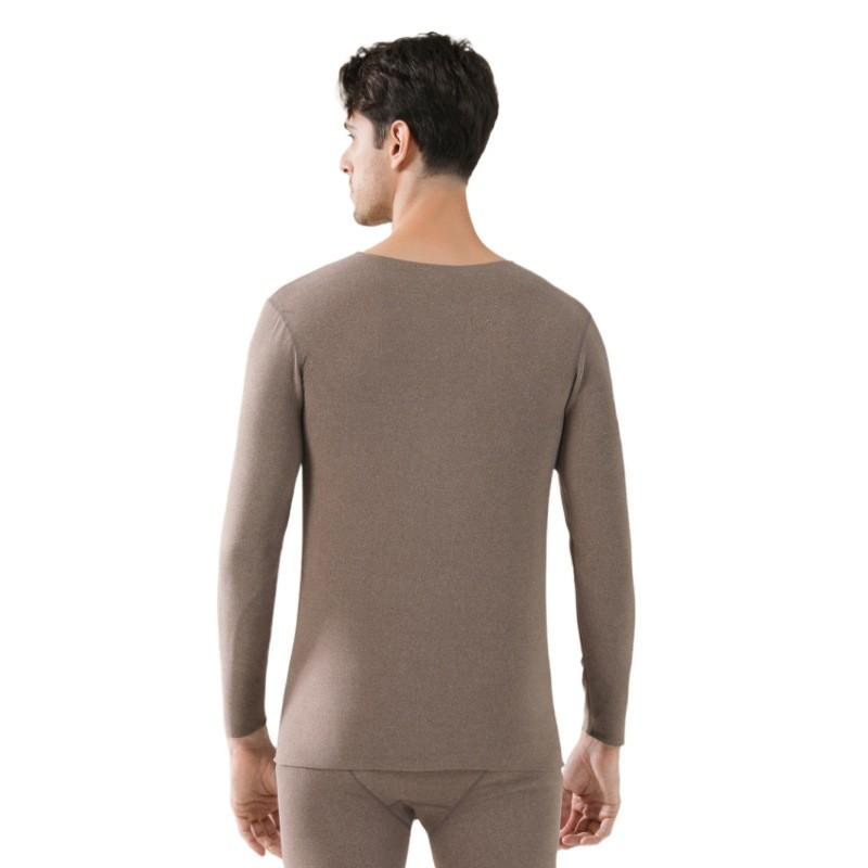 Womens Warm Thermal Underwear Set Soft Cashmere Silk Blend Fleece-Lined Long Sleeve Top Pants Cold Weather