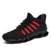 Męskie buty nowe letnie buty męskie z tkaniny fly-woven oddychające codzienne buty sportowe modne siatkowe buty do biegania 989
