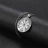  The Sixth Pentacle of Mars Mars Key of Solomon Necklaces Power and Authority Round Necklace Vintage Amulet Jewelry Gifts