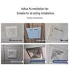 Aohuapu Ceiling Ventilation Fan for Kitchen & Bathroom - Powerful, Silent, Ceiling-Mounted Exhaust Fan