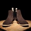 Moda Moda Botines Chelsea Amarillos Hombre Punta Cómodos Botines de Vestir Hombre Slip On Baratos Mujer Zapatos de Ante para Hombre Zapatos Hombre Casual