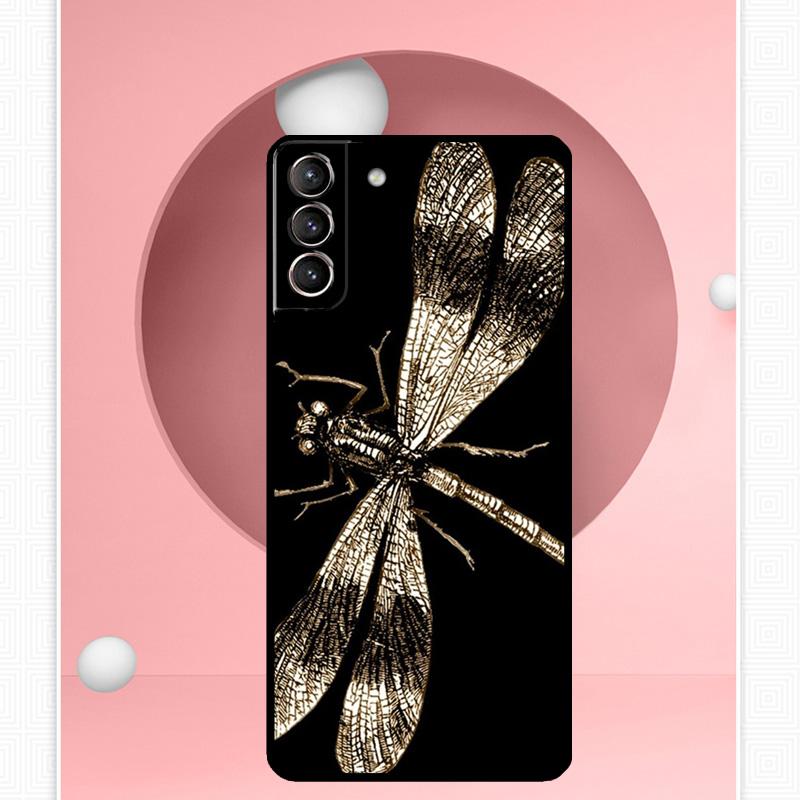 Dragonfly Case For Samsung Galaxy S25 Ultra S25 FE S20 S21 S22 S23 Plus S9 S10 S24 Ultra Cover Funda