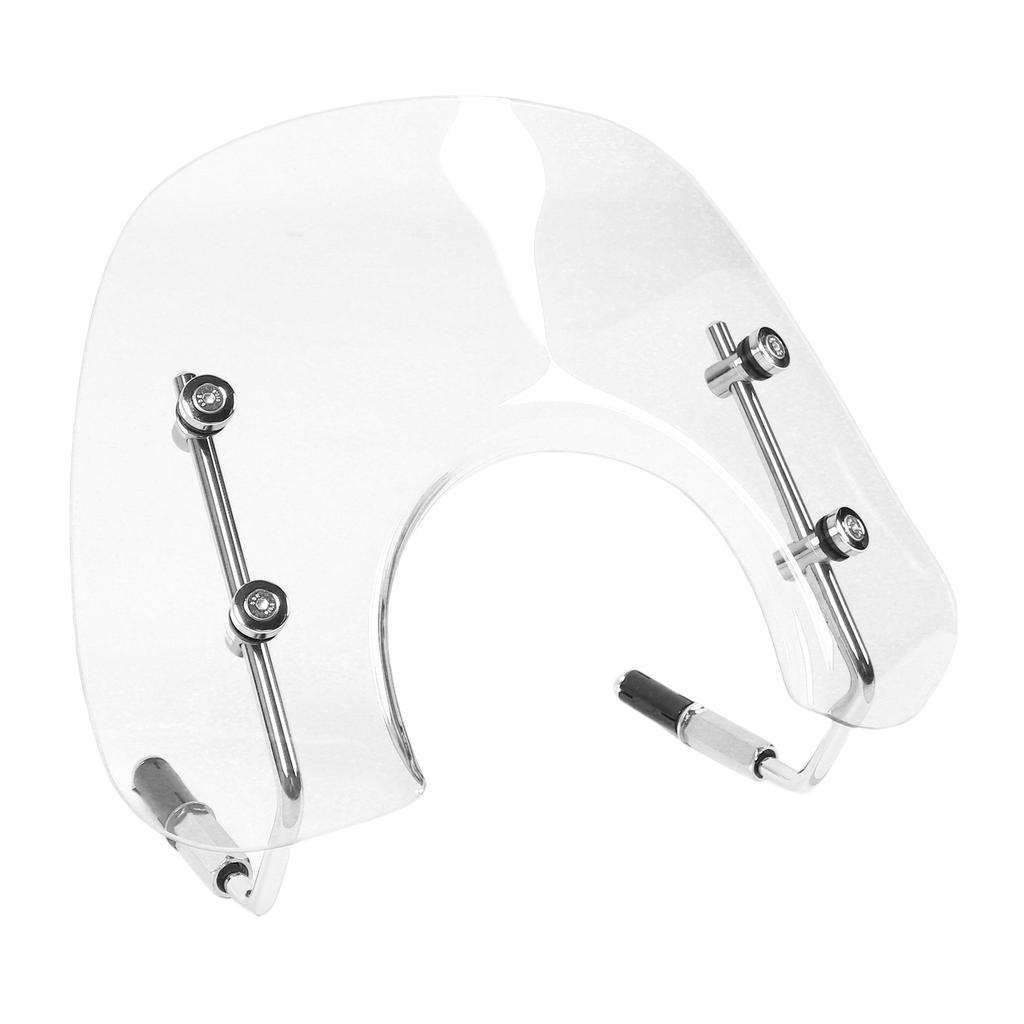 Motorcycle   Carbon Steel Motorcycle Wind Deflector Windscreen Mount Kit Replacement for LX50 LX125 LX150 All Year